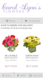 Mobile Screenshot of carol-lynnflowers.com